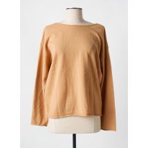 GRACE & MILA - Pull marron en laine - Femme - Taille 36 - Modz
