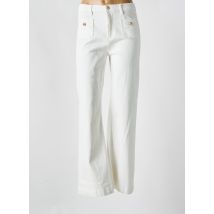 ONADO - Jean coupe flare blanc en coton - Femme - Taille 38 - Modz