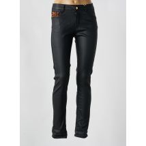 ONADO - Pantalon slim noir en coton - Femme - Taille 36 - Modz