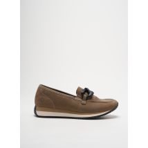 REMONTE - Mocassins marron en cuir - Femme - Taille 38 - Modz