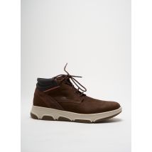 FLUCHOS - Baskets marron en cuir - Homme - Taille 44 - Modz