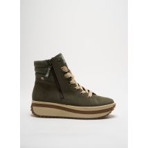 RIEKER - Baskets vert en cuir - Femme - Taille 36 - Modz