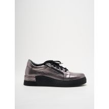 COCO ET ABRICOT - Baskets argent en cuir - Femme - Taille 39 - Modz