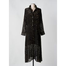 LEO & UGO - Robe longue gris en polyester - Femme - Taille 42 - Modz