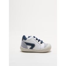 BELLAMY - Baskets blanc en cuir - Garçon - Taille 19 - Modz