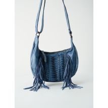 CHARLAY STONE - Sac bleu en cuir - Femme - Taille TU - Modz