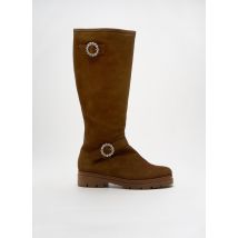 DANSI - Bottes marron en cuir - Femme - Taille 38 - Modz