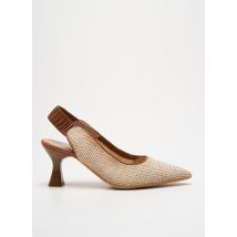 HISPANITAS - Escarpins marron en cuir - Femme - Taille 35 - Modz