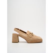 ALPE - Sandales/Nu pieds beige en cuir - Femme - Taille 41 - Modz