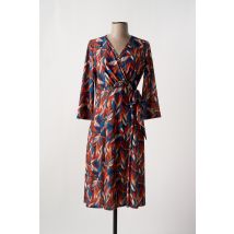 RENATTO BENE - Robe mi-longue orange en polyester - Femme - Taille 42 - Modz