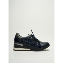 BAERCHI - Baskets bleu en cuir - Femme - Taille 40 - Modz