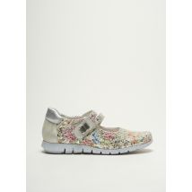 GEO-REINO - Ballerines argent en cuir - Femme - Taille 36 - Modz