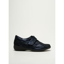 GEO-REINO - Chaussures de confort bleu en cuir - Femme - Taille 36 - Modz