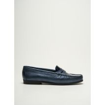 GEO-REINO - Mocassins bleu en cuir - Femme - Taille 41 - Modz
