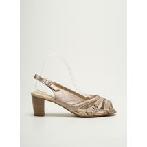 ARTIKA SOFT - Sandales/Nu pieds beige en cuir - Femme - Taille 40 - Modz