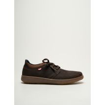ON FOOT - Baskets marron en cuir - Homme - Taille 41 - Modz