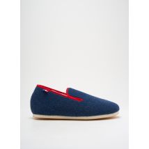 BELLAMY - Chaussons/Pantoufles bleu en textile - Homme - Taille 42 - Modz