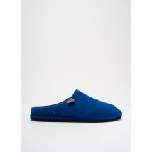 CHAUSSE MOUTON - Chaussons/Pantoufles bleu en textile - Homme - Taille 42 - Modz