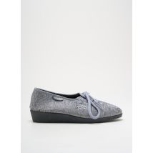 SEMELFLEX - Chaussons/Pantoufles argent en textile - Femme - Taille TU - Modz