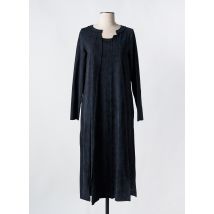 LUUKAA - Robe longue noir en coton - Femme - Taille 38 - Modz