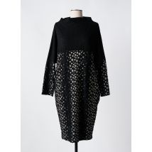 OZAI N KU - Robe mi-longue noir en viscose - Femme - Taille 42 - Modz