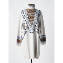 TRICOT CHIC - Robe pull gris en viscose - Femme - Taille 42 - Modz