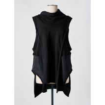 URBAN BY ALEMBIKA - Tunique sans manche noir en coton - Femme - Taille 40 - Modz