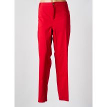 CISO - Jeans coupe slim rouge en coton - Femme - Taille 56 - Modz