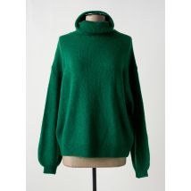 MÊME ROAD - Pull col roulé vert en acrylique - Femme - Taille 40 - Modz