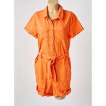 HAPPY - Combishort orange en lyocell - Femme - Taille 40 - Modz