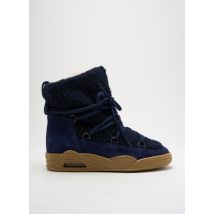 SERAFINI - Bottines/Boots bleu en cuir - Femme - Taille 40 - Modz