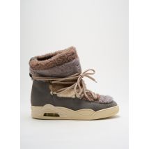 SERAFINI - Bottines/Boots gris en cuir - Femme - Taille 40 - Modz