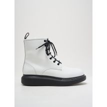 ALEXANDER MCQUEEN - Bottines/Boots blanc en cuir - Femme - Taille 41 - Modz