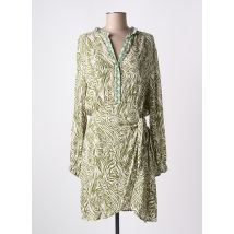 CHERRY PARIS - Robe courte vert en viscose - Femme - Taille 38 - Modz
