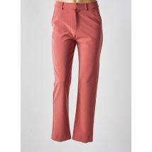 RUE MAZARINE - Pantalon chino orange en polyester - Femme - Taille 36 - Modz
