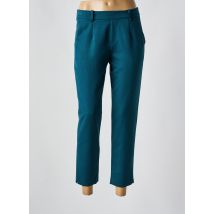 RUE MAZARINE - Pantalon 7/8 bleu en polyester - Femme - Taille 36 - Modz