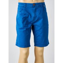 BLEND - Bermuda bleu en coton - Femme - Taille 44 - Modz