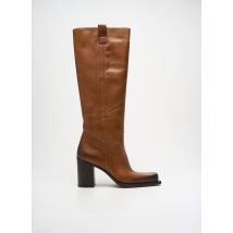 ELENA IACHI - Bottes marron en cuir - Femme - Taille 39 - Modz