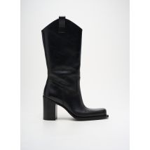 ELENA IACHI - Bottes noir en cuir - Femme - Taille 37 - Modz