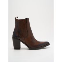 EMANUELE CRASTO - Bottines/Boots marron en cuir - Femme - Taille 35 - Modz