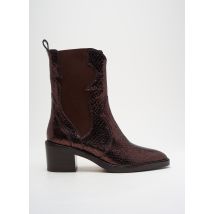 PONS QUINTANA - Bottines/Boots violet en cuir - Femme - Taille 39 - Modz