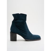 METAL JEAN'S - Bottines/Boots bleu en cuir - Femme - Taille 40 - Modz