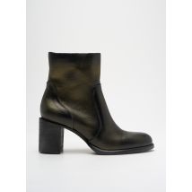 METAL JEAN'S - Bottines/Boots vert en cuir - Femme - Taille 37 - Modz