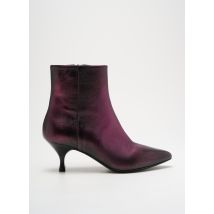 STRATEGIA - Bottines/Boots violet en cuir - Femme - Taille 36 - Modz