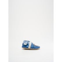 ROBEEZ - Chaussons/Pantoufles bleu en cuir - Garçon - Taille 17 - Modz
