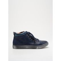 FR - Baskets bleu en cuir - Fille - Taille 32 - Modz