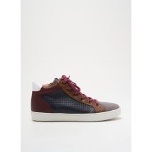 POM D'API - Baskets bleu en cuir - Garçon - Taille 31 - Modz