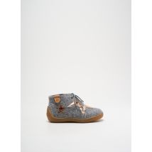 BABYBOTTE - Chaussons/Pantoufles gris en textile - Fille - Taille 23 - Modz