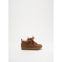 SHOO POM - Baskets marron en cuir - Garçon - Taille 20 - Modz
