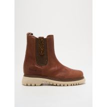 ROMAGNOLI - Bottines/Boots marron en cuir - Fille - Taille 31 - Modz
